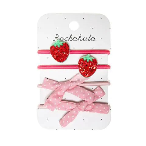 Sweet Strawberry Glitter Ponies Rockahula
