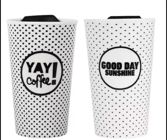 TAZA PARA LLEVAR CERAMICA HF HELIO FERRETI