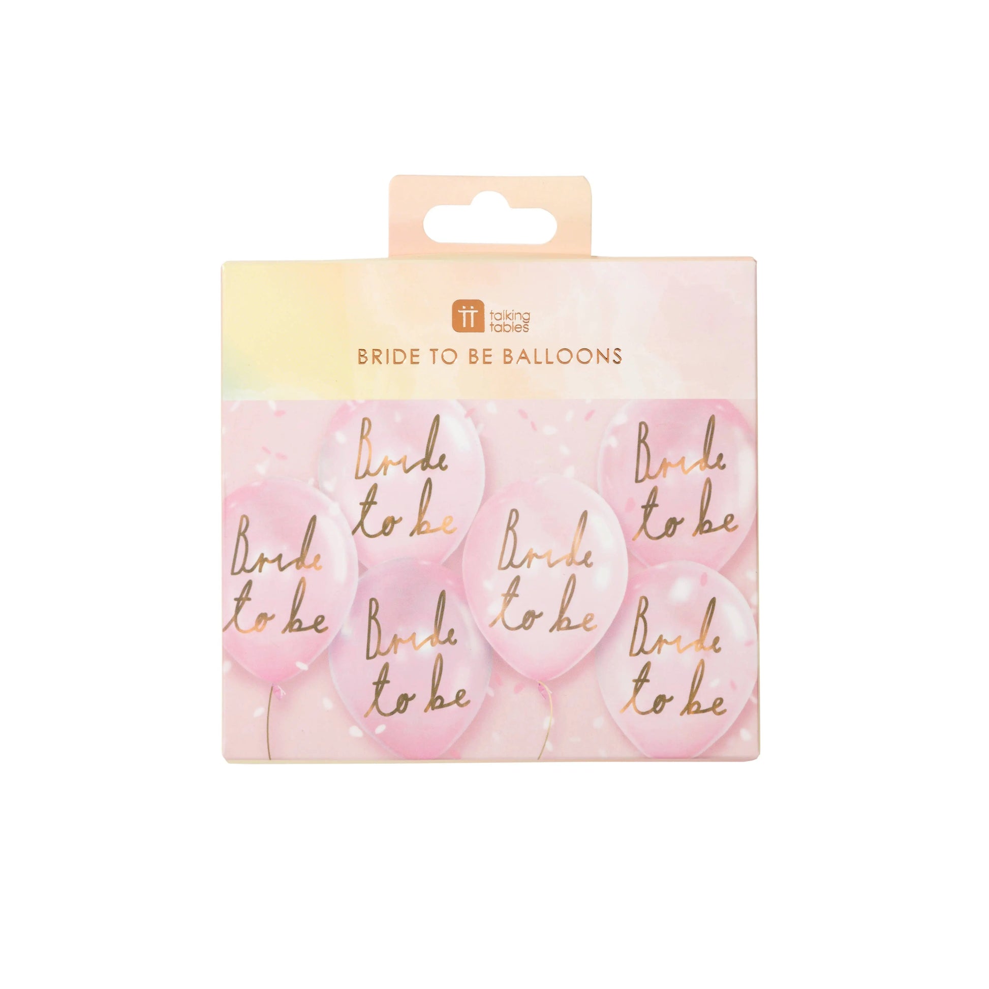 Talking Tables - Bride to Be Hen Party Balloons - 6 Pack Talking Tables