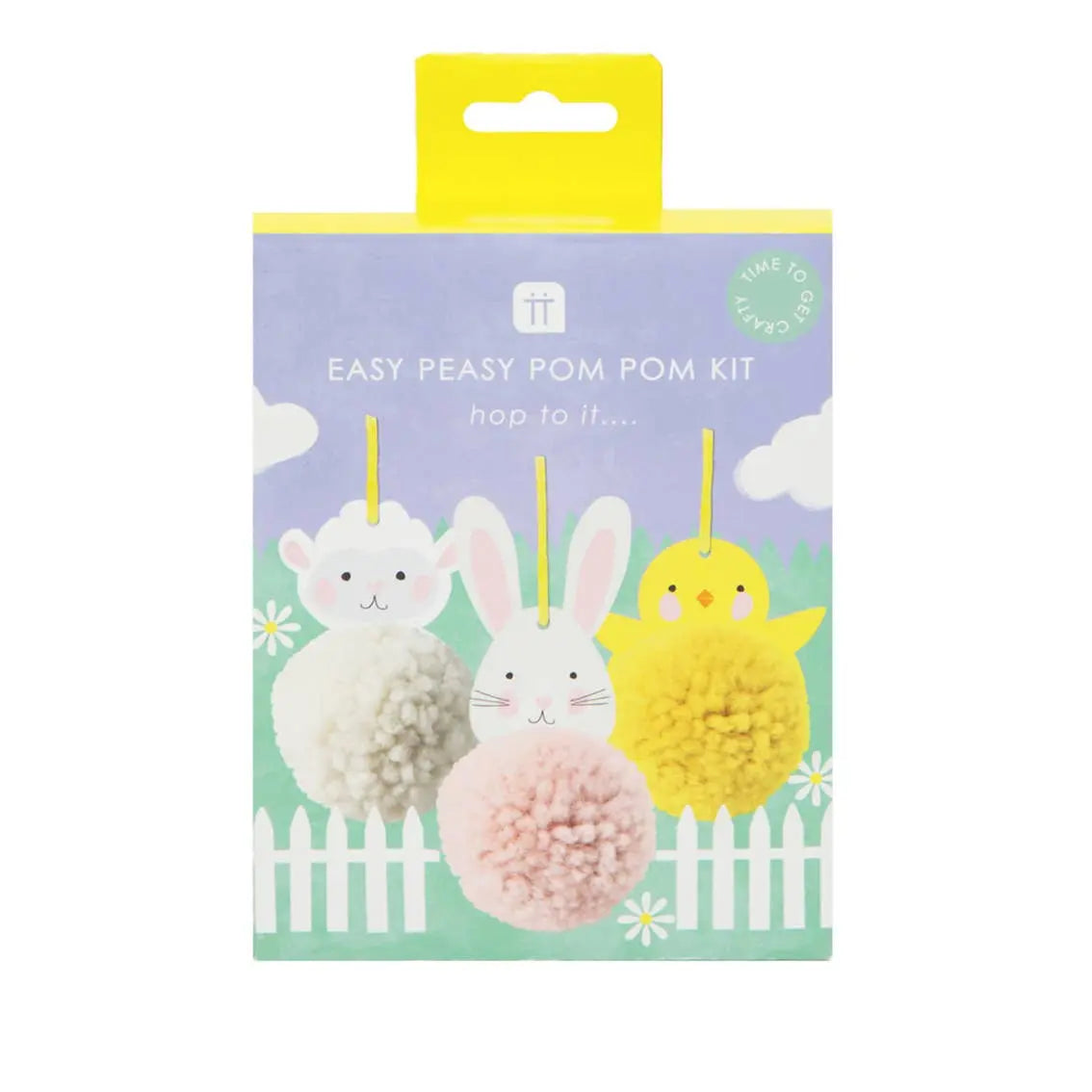 Talking Tables - DIY Pom Pom Easter Decorations - 6 Pack Talking Tables