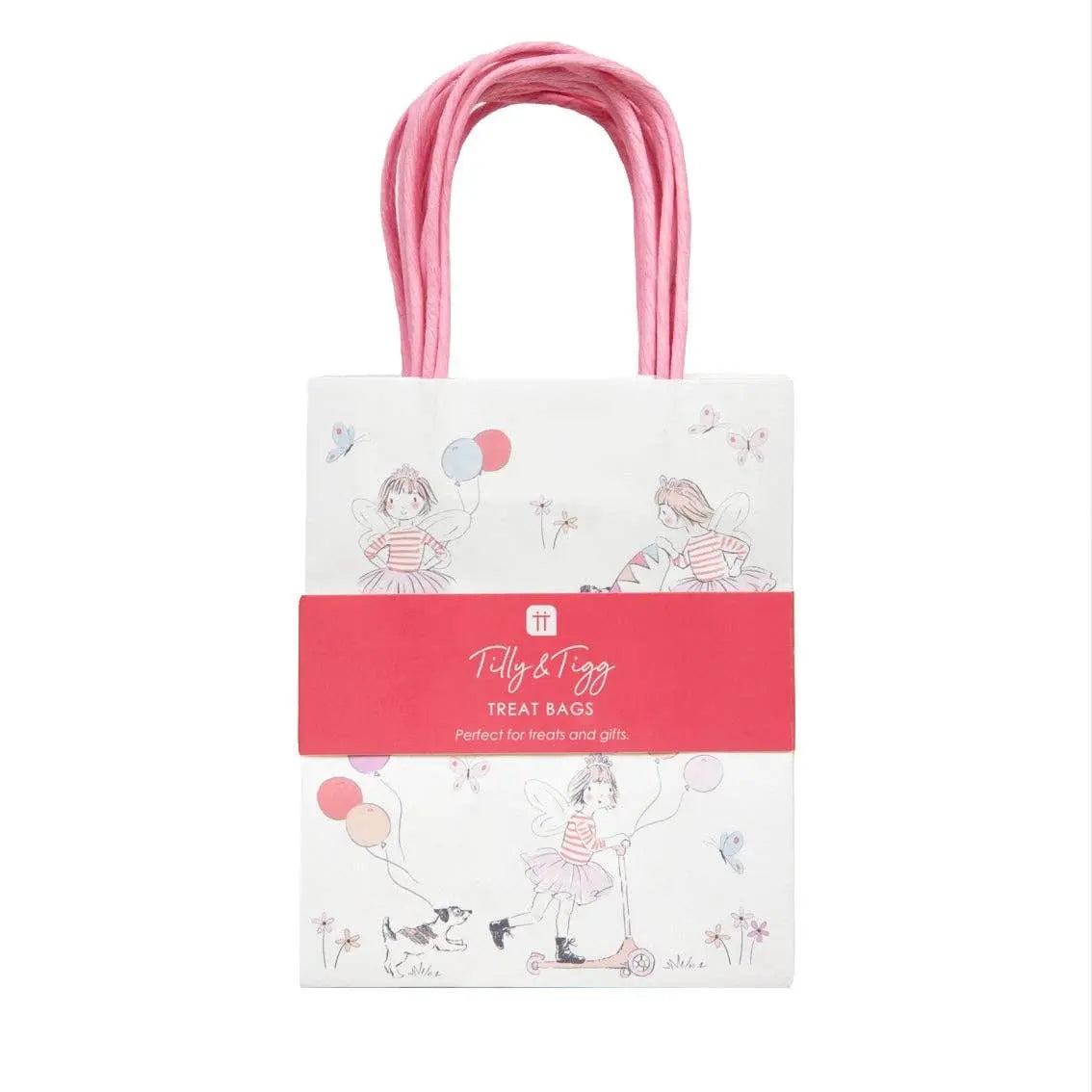 Talking Tables - Tilly & Tigg Pink Party Bags - 8 Pack Talking Tables