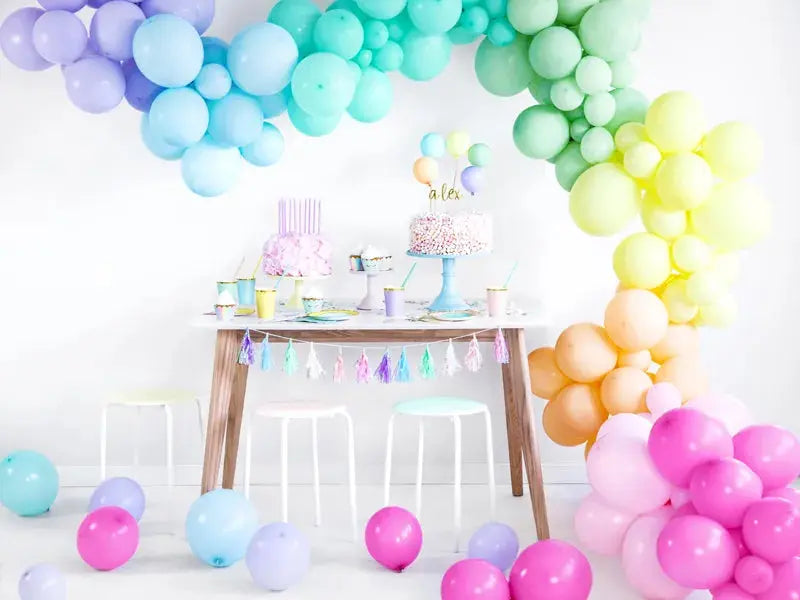 Tassel garland, mix Partydeco