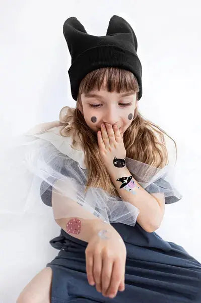 Temporary tattoos Halloween Partydeco