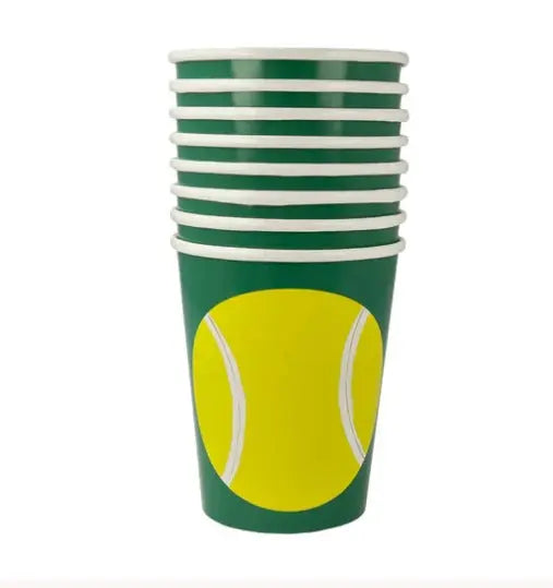 Tennis Cups (x 8) Meri Meri