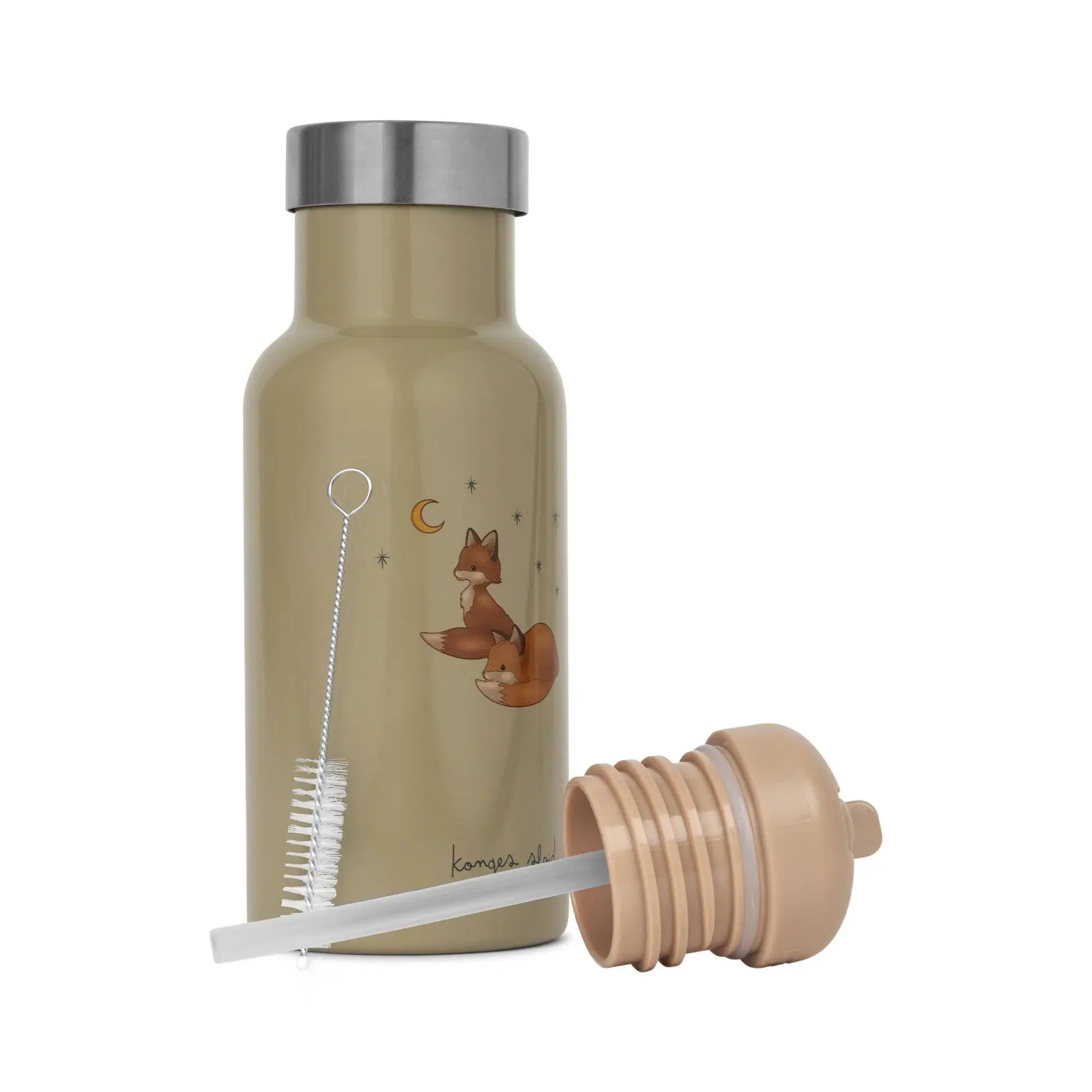 Thermo bottle solid - foxie Konges Slojd