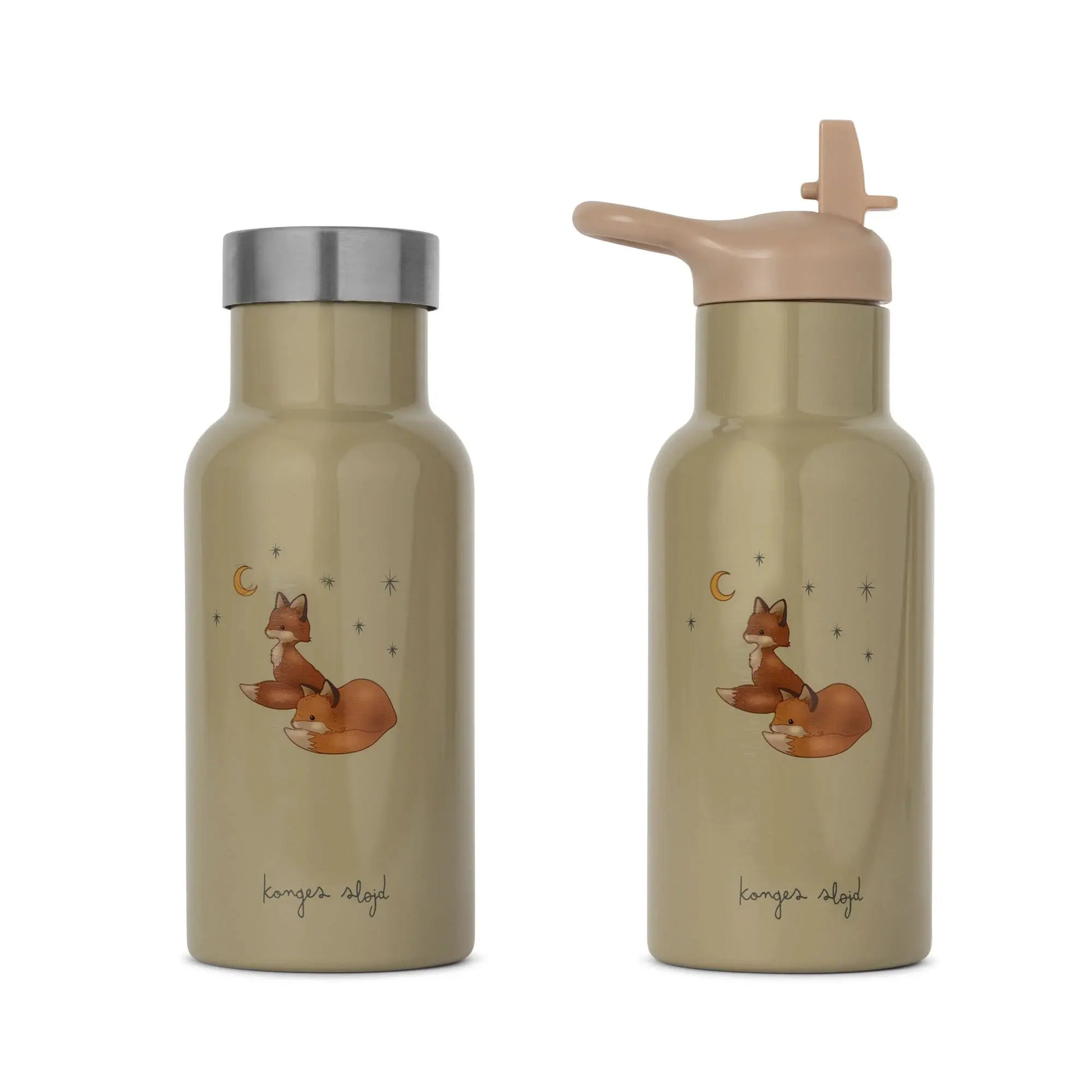 Thermo bottle solid - foxie Konges Slojd