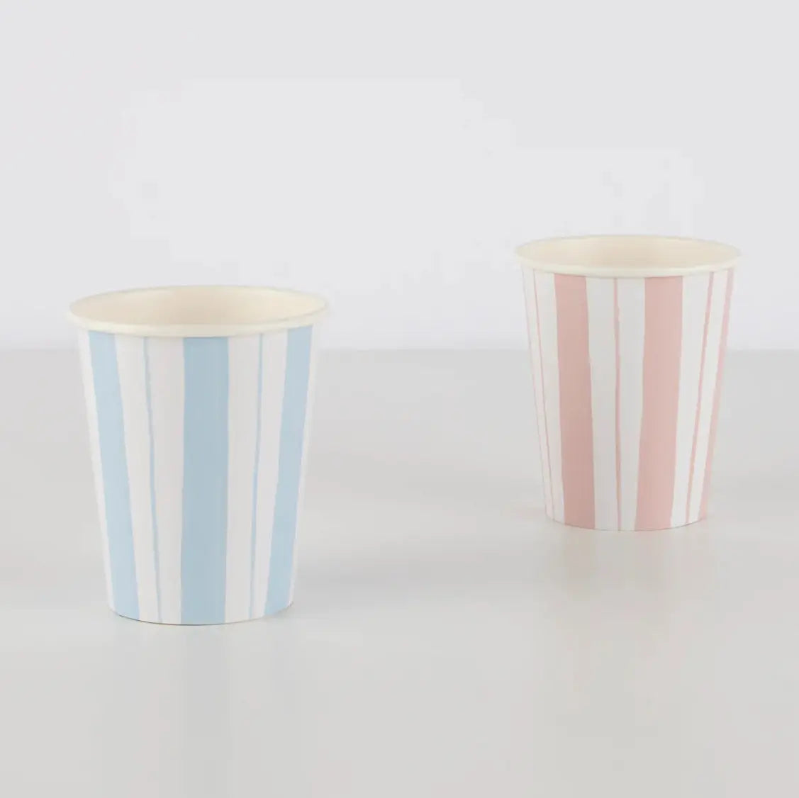 Ticking Stripe Cups (x 8) Meri Meri