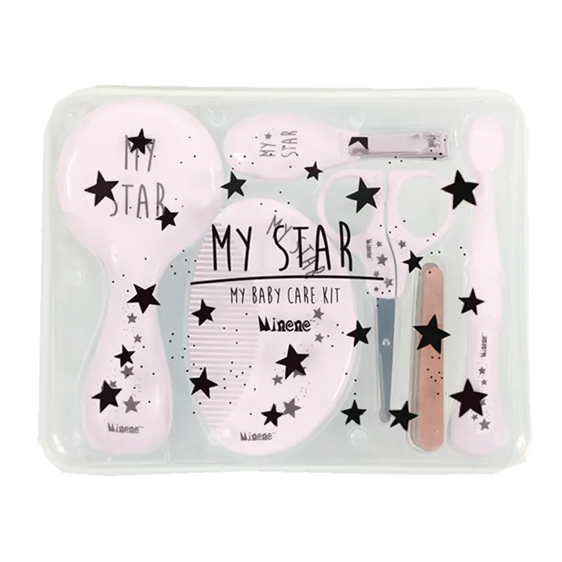 Toiletry accessories set - pink Minene