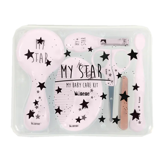 Toiletry accessories set - pink Minene