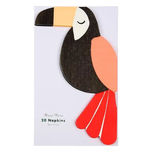 Toucan napkins Meri Meri