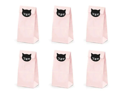 Treat bags cat Partydeco