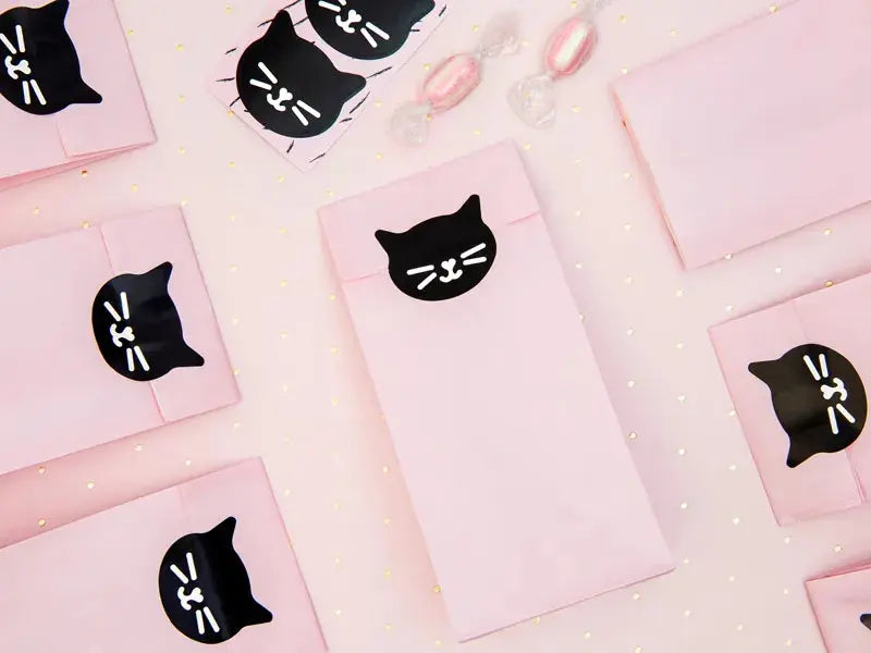 Treat bags cat Partydeco