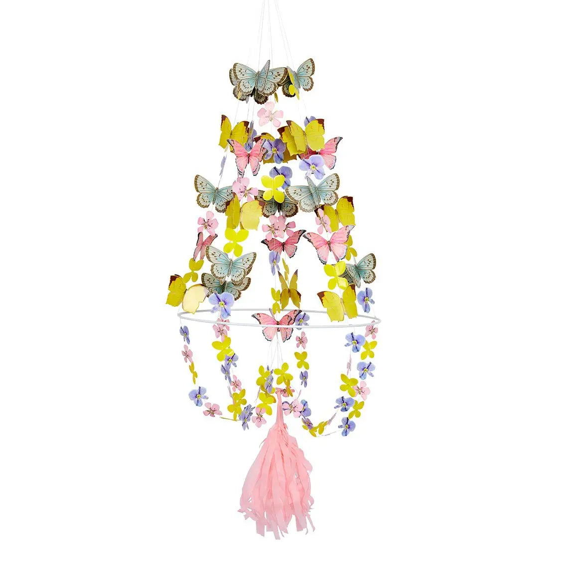Truly Fairy Paper Butterfly Chandelier Talking Tables