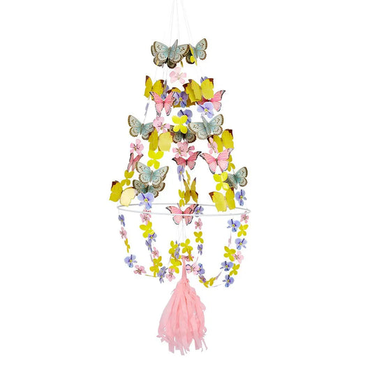 Truly Fairy Paper Butterfly Chandelier Talking Tables