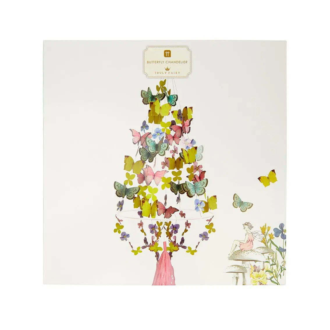 Truly Fairy Paper Butterfly Chandelier Talking Tables