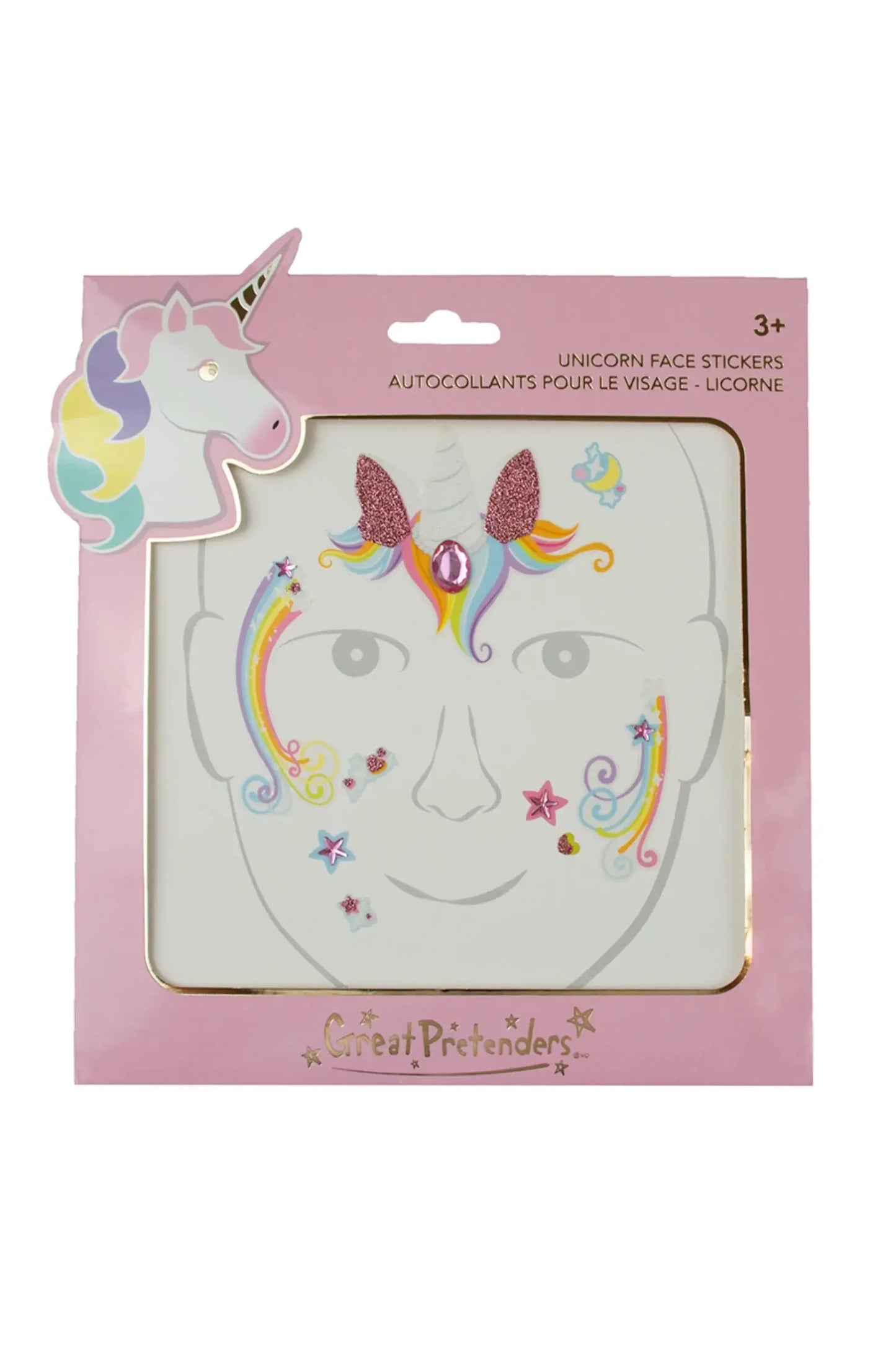 UNICORN FAIRY FACE STICKERS Great Pretenders