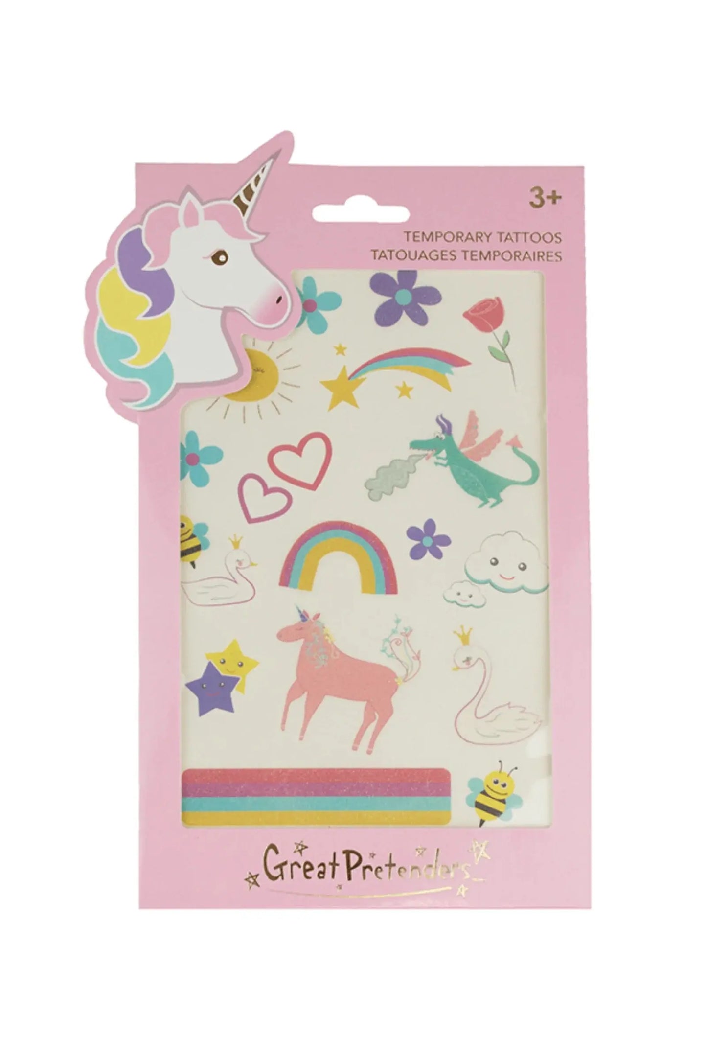 UNICORN TEMPORARY TATTOOS Great Pretenders