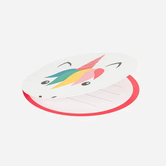 Unicorn birthday invitation card (8) My Little Day