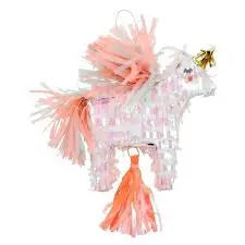 Unicorn piñata favor Meri Meri