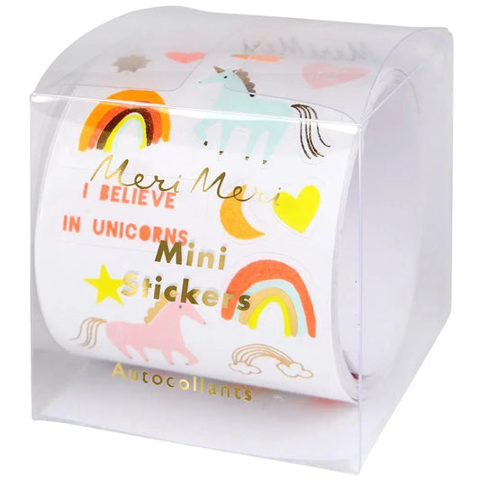 Unicorn sticker roll Meri Meri