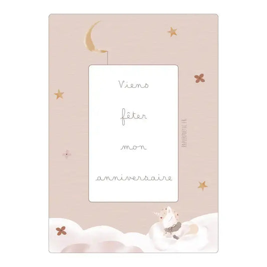 “Unicorn” Invitation Card Papier Poetic