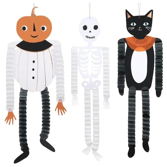 VINTAGE HALLOWEEN HONEYCOMB DECORATIONS Meri Meri