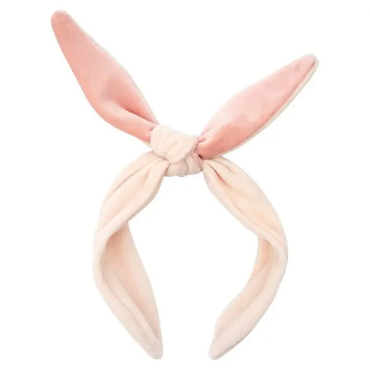 Velvet bunny headband Meri Meri