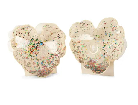 Water Wings - Blush with heart confetti Konges Slojd