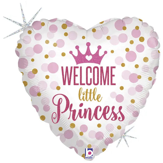 Welcome little princess balloon Foil