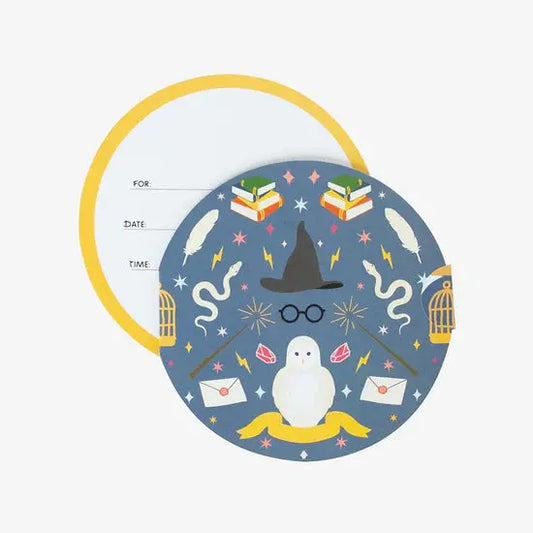 Wizard birthday invitation card (8) My Little Day