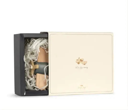 Wood airplane - blue Konges Slojd