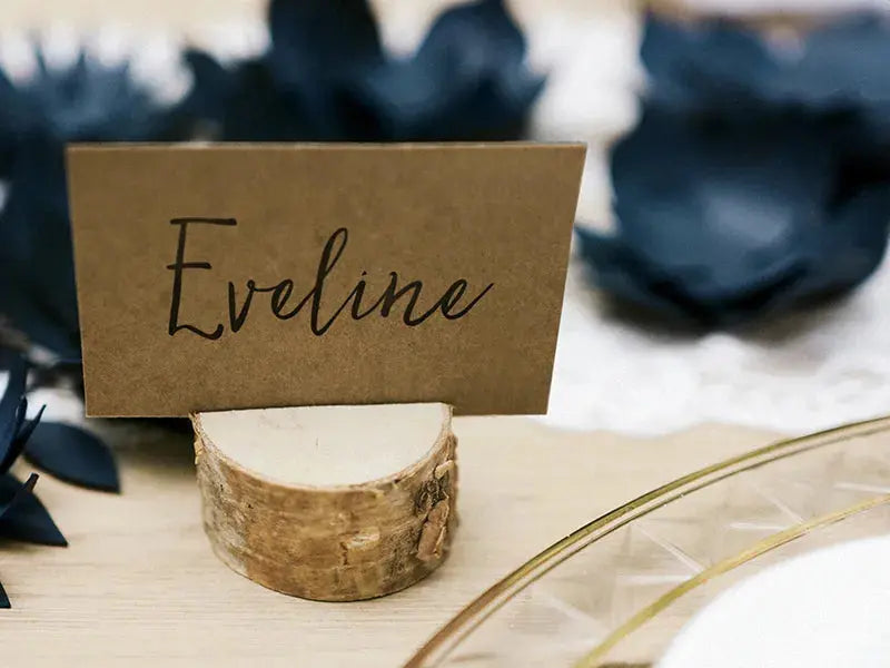 Wooden Place Card Holders Partydeco