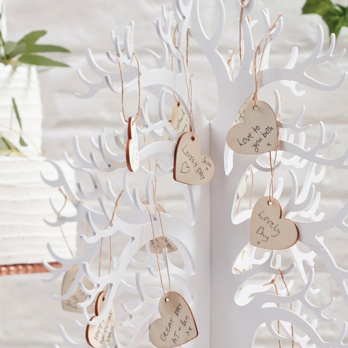 Wooden Wishing Tree Wedding Guest Book Alternative Ginger Ray