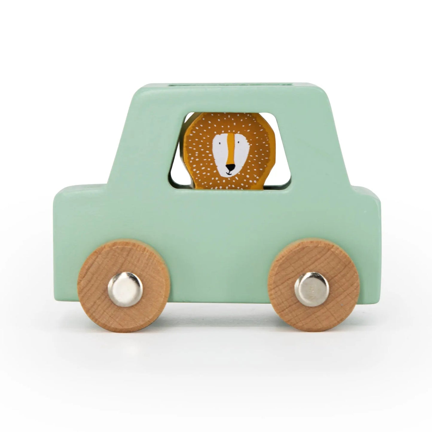 Wooden animal car set Trixie
