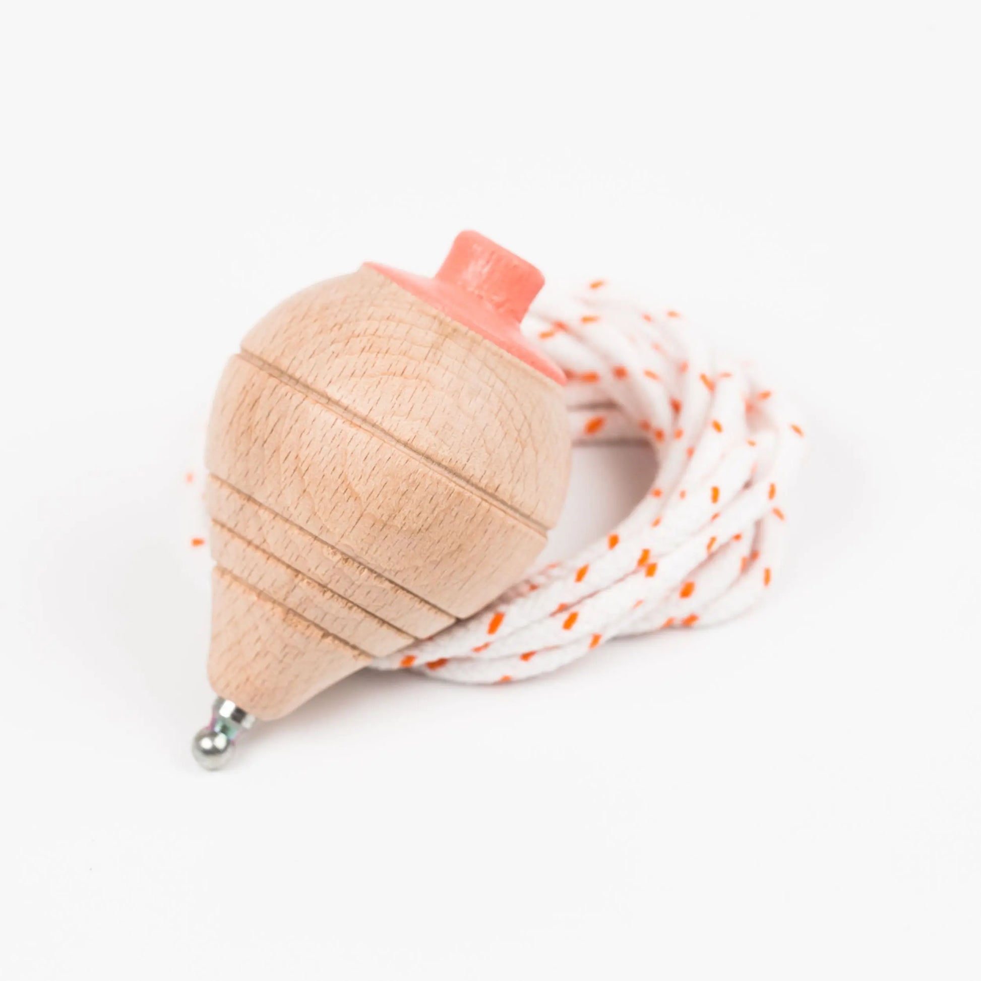 Wooden top with string Me and Mine