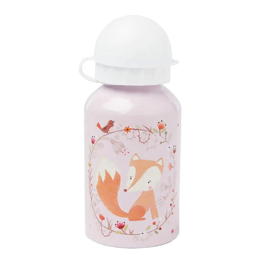 Woodland Friends Fox Kids' Metal Water Bottle SASS AND BELLE