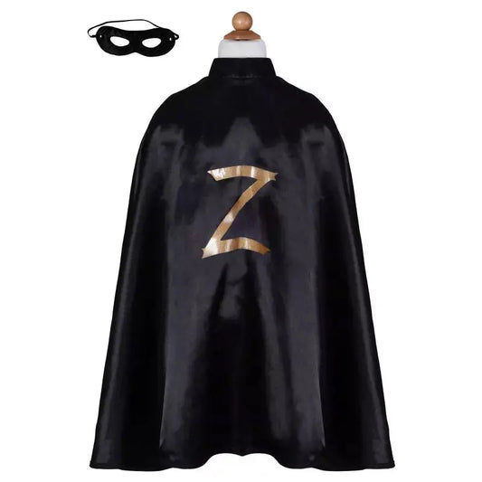 Zorro Cape & Mask 5 - 6 yrs thepartyville