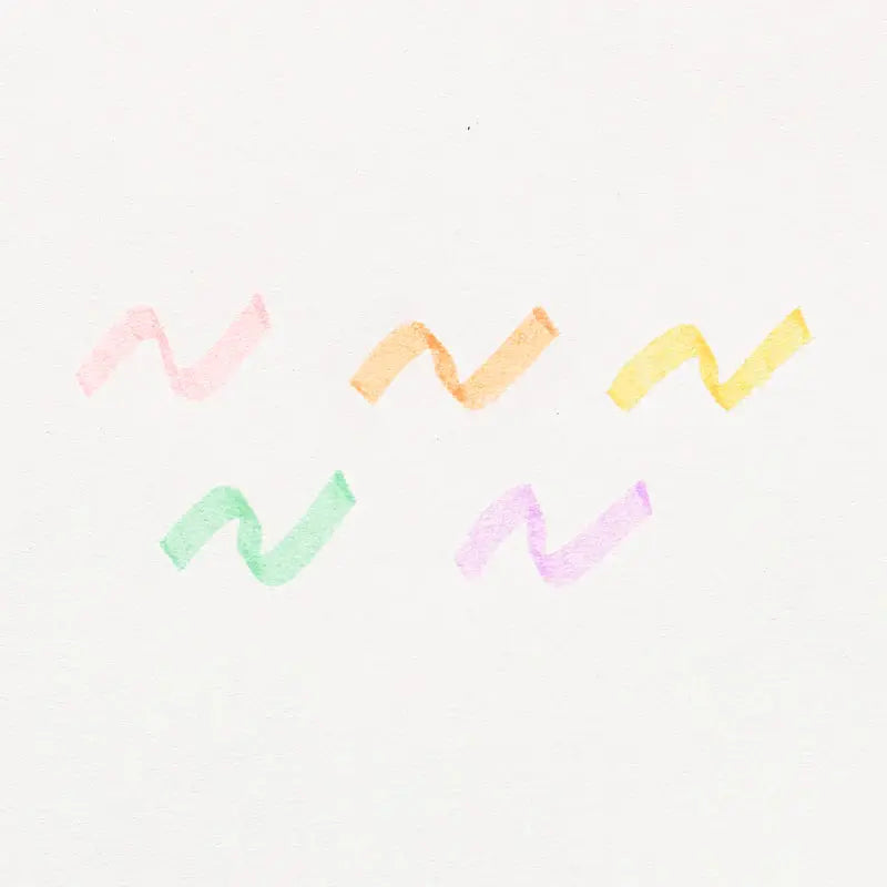 le bonbon pâtisserie scented pastel highlighters - set of 5 OOLY