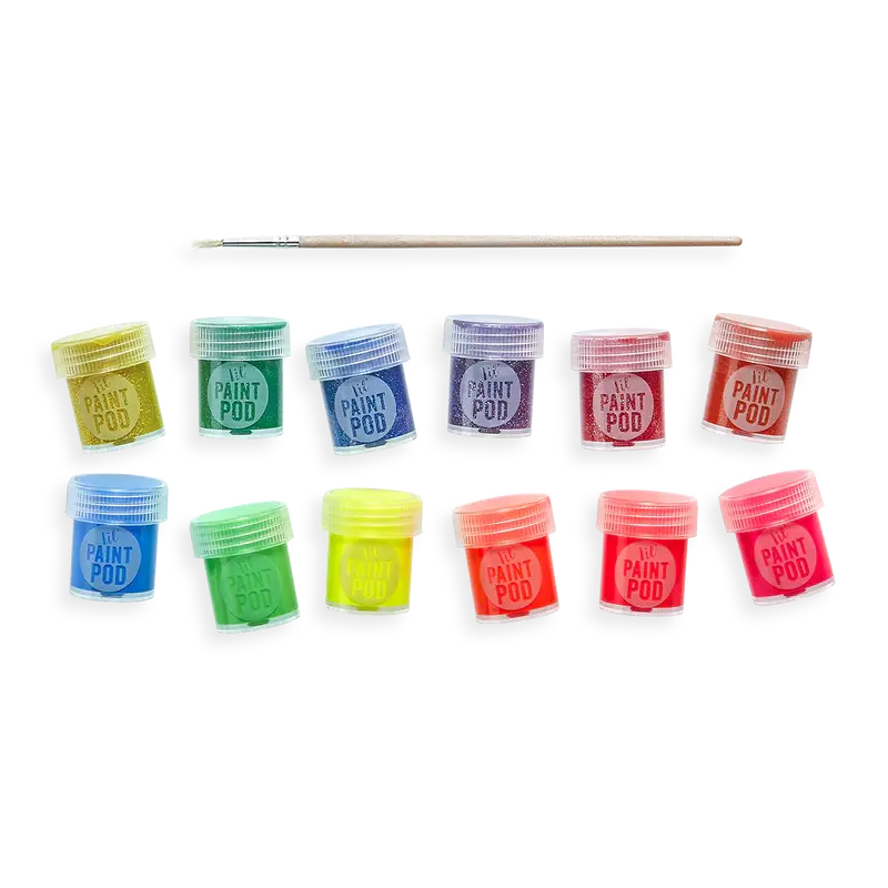 lil' poster paint pods - glitter and neon OOLY