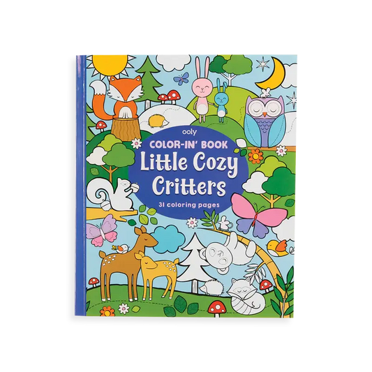 little cozy critters coloring book OOLY