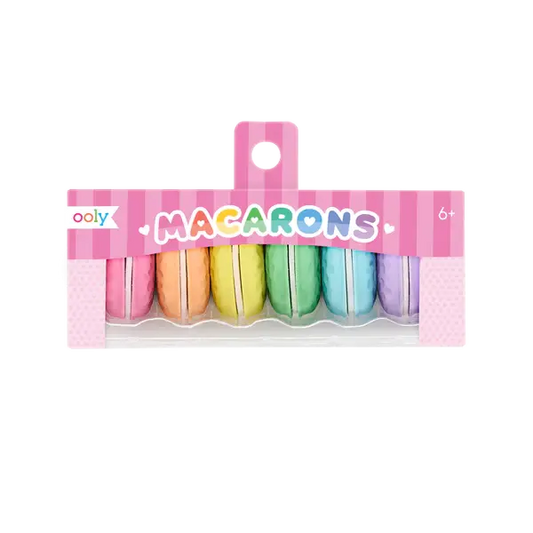 macarons scented erasers OOLY