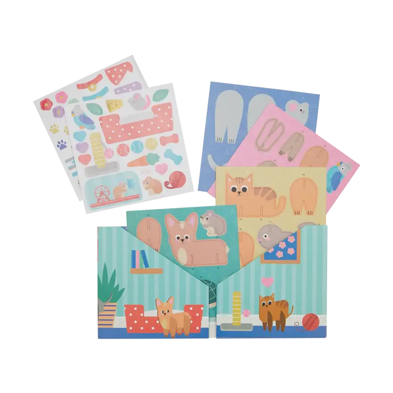 pop! make and play activity scene - pet play time OOLY