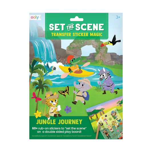 set the scene transfer stickers magic - jungle journey OOLY