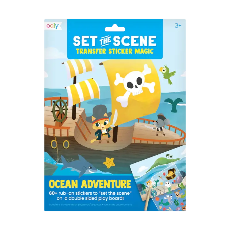 set the scene transfer stickers magic - ocean adventure OOLY