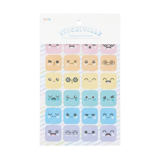 stickiville cute expressions sticker book OOLY