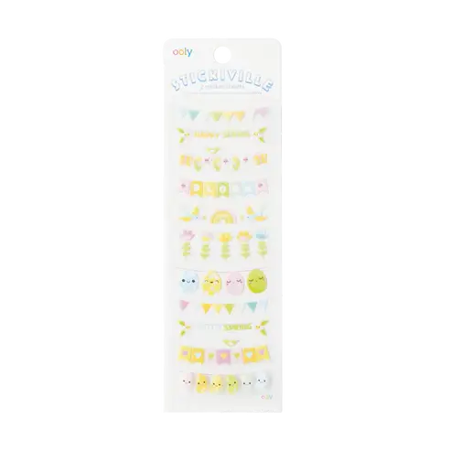 stickiville spring banners stickers OOLY
