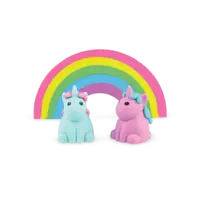 unicorn strawberry scented erasers unique
